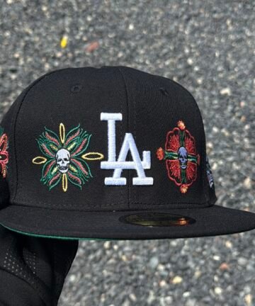 Gorra LA dodgers skull